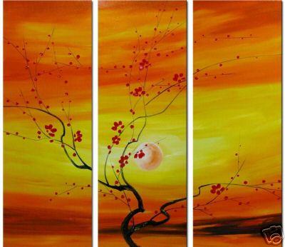 Dafen Oil Painting on canvas flower paintings -set035